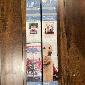 Christmas Paint by Number Kits